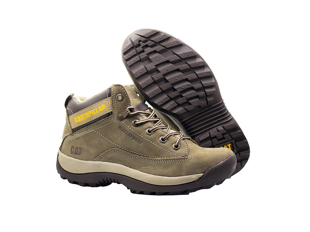 Bota Caterpillar 1321 Beige en cuero