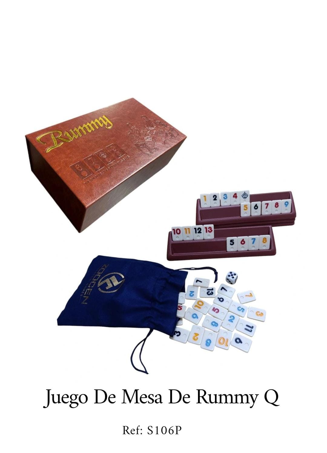 JUEGO DE MESA RUMMI Q