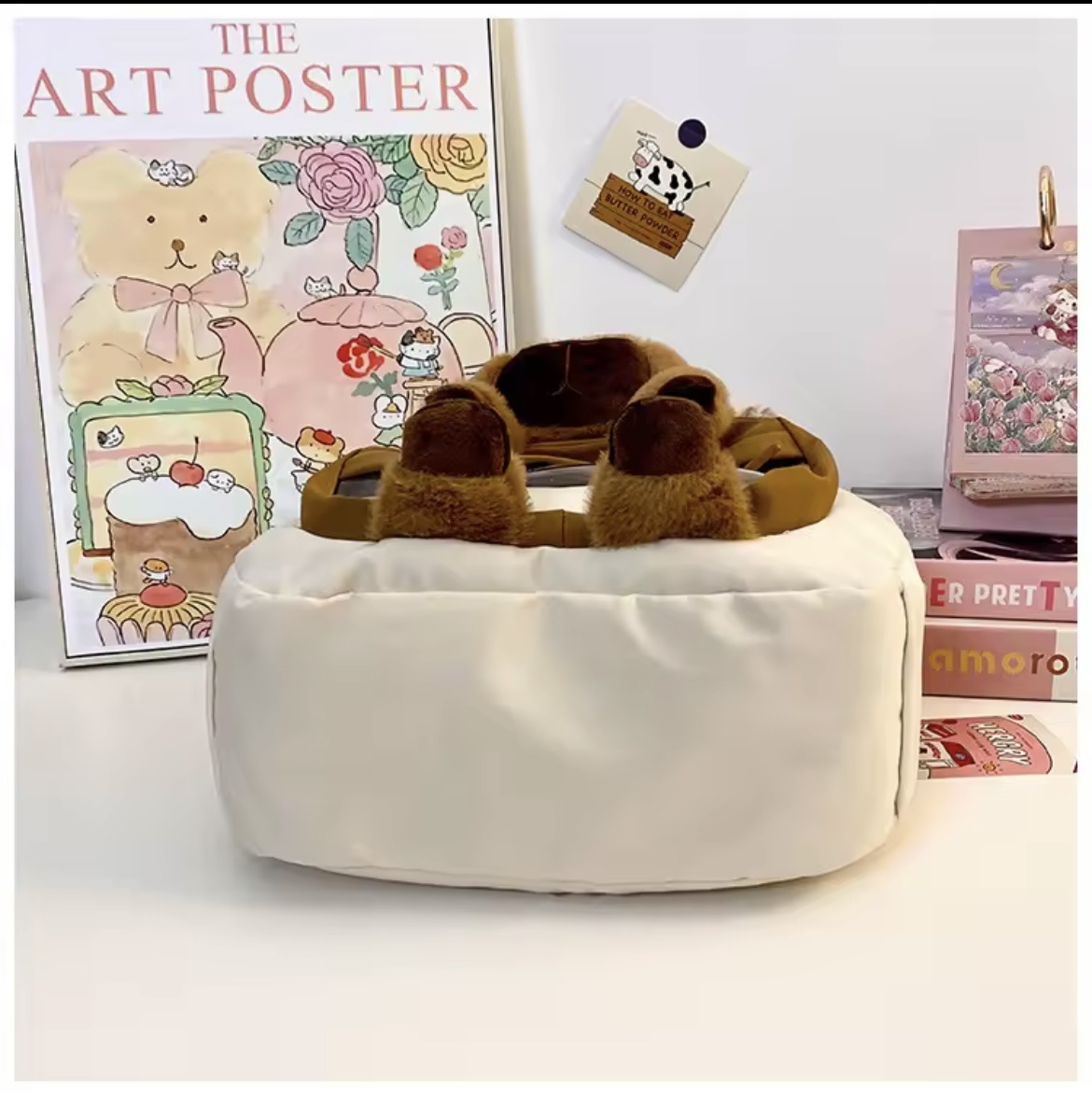 Miniatura 3 de MOCHILA KAWAII ESCOLAR CAPIBARA GRAN CAP