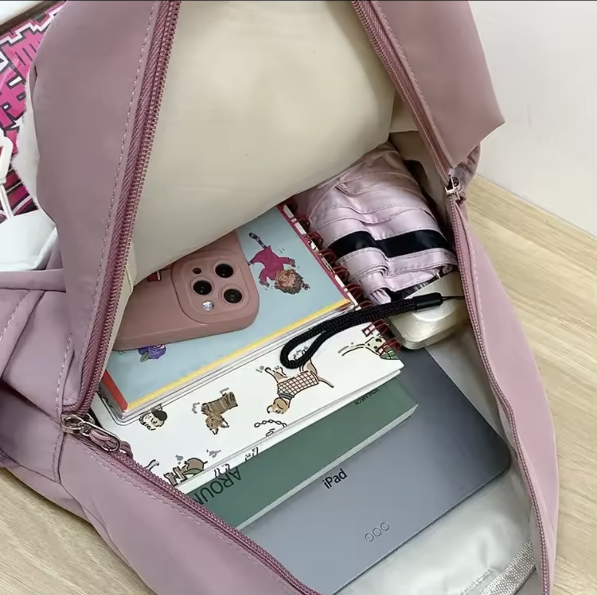 Miniatura 5 de MORRAL MALETA LABUBU3D FELPA ESCOLAR MOC