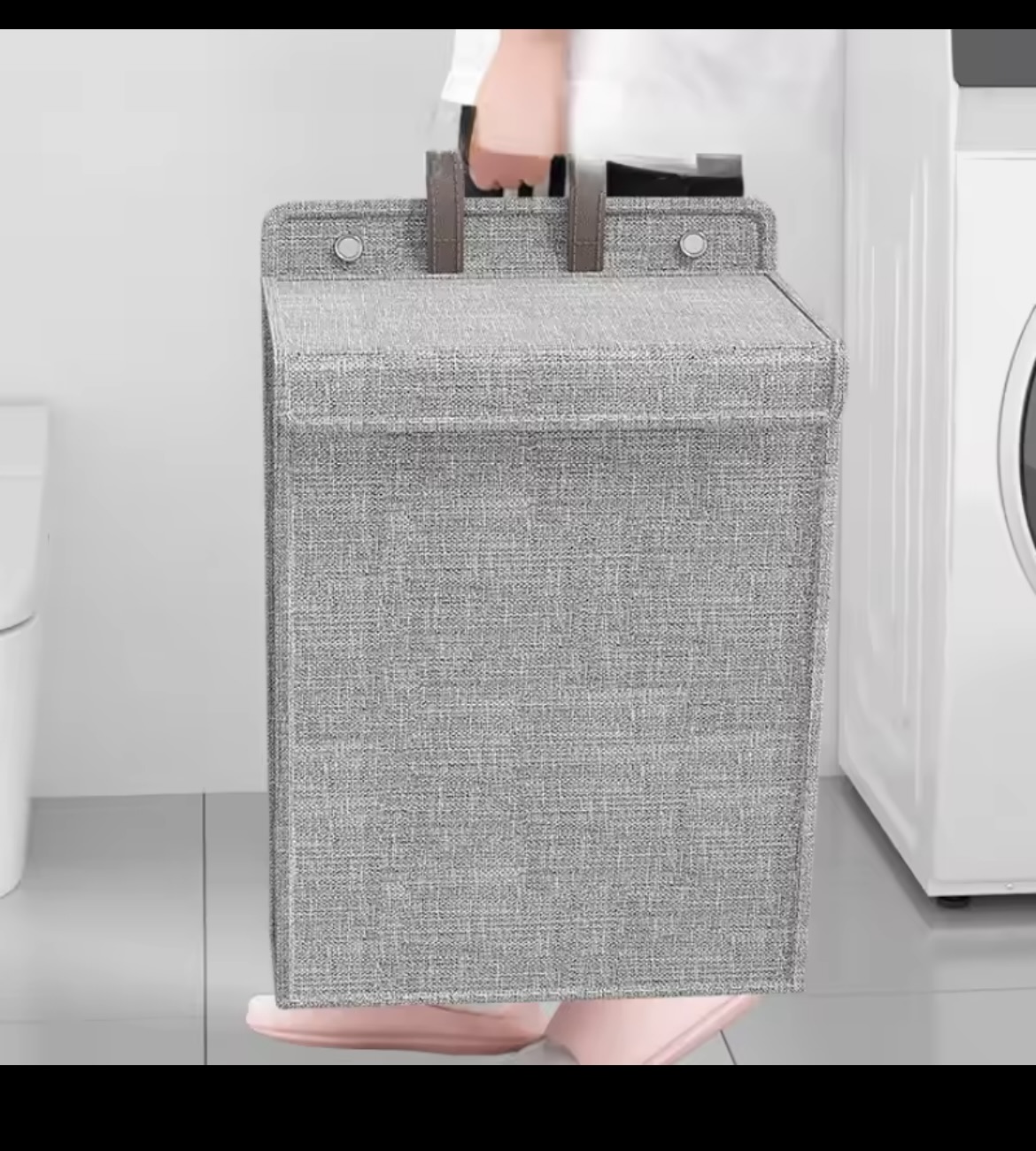 Miniatura 7 de CESTO ROPA SUCIA PLEGABLE PARA LA PARED