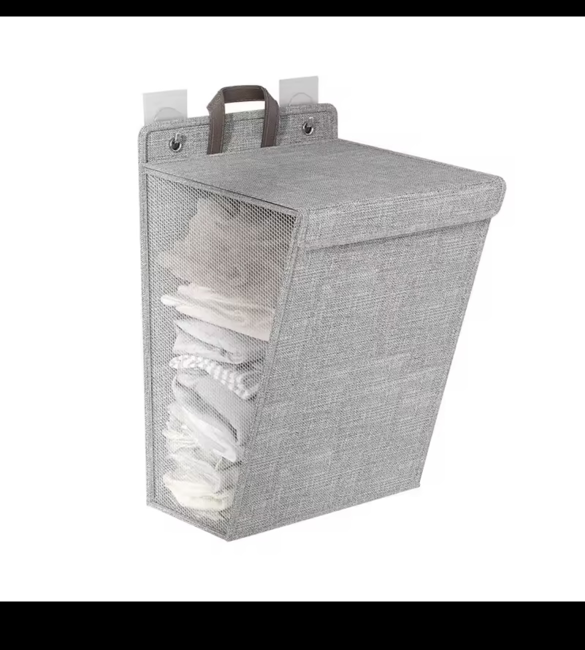 Miniatura 10 de CESTO ROPA SUCIA PLEGABLE PARA LA PARED