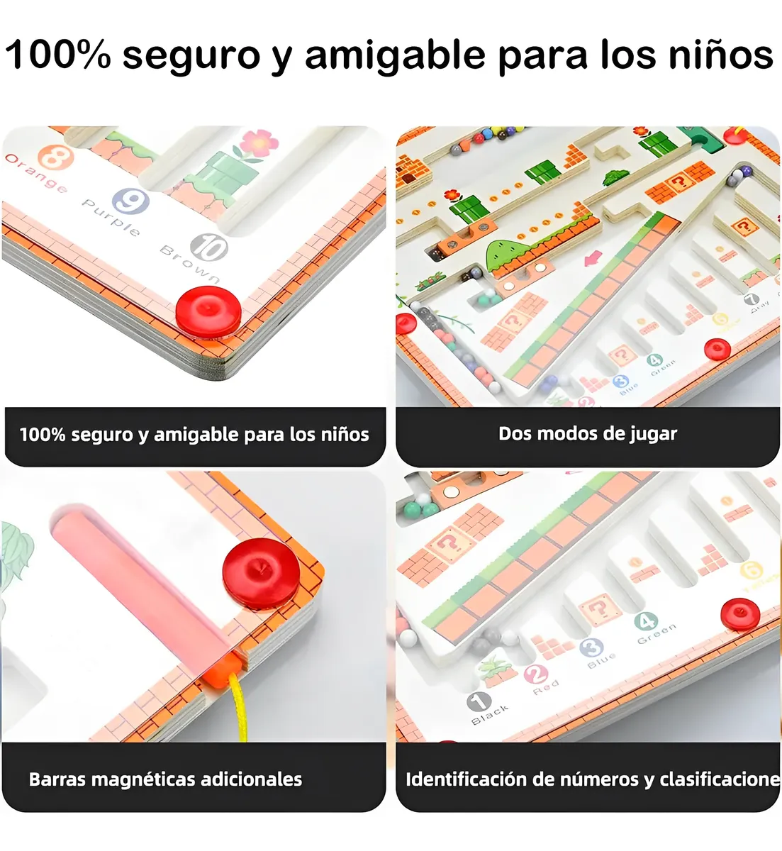 Miniatura 3 de LABERINTO DIDACTICO MAGNETICO