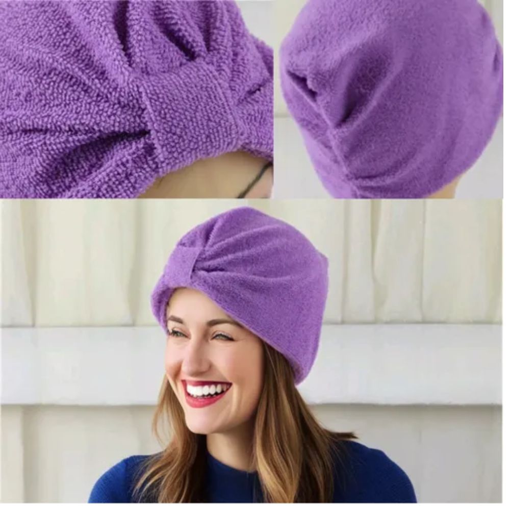 Gorro Toalla Para Cabello microfibra