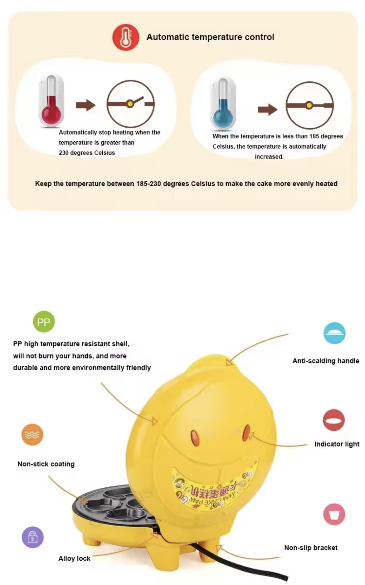 MINI MAQUINA FIGURAS INFANTILES PANCAKES