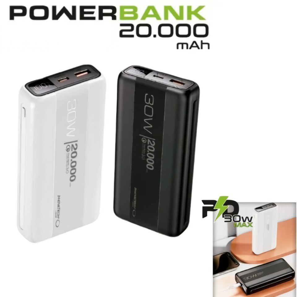 Power Bank 20000 Mah Innovatech 30W