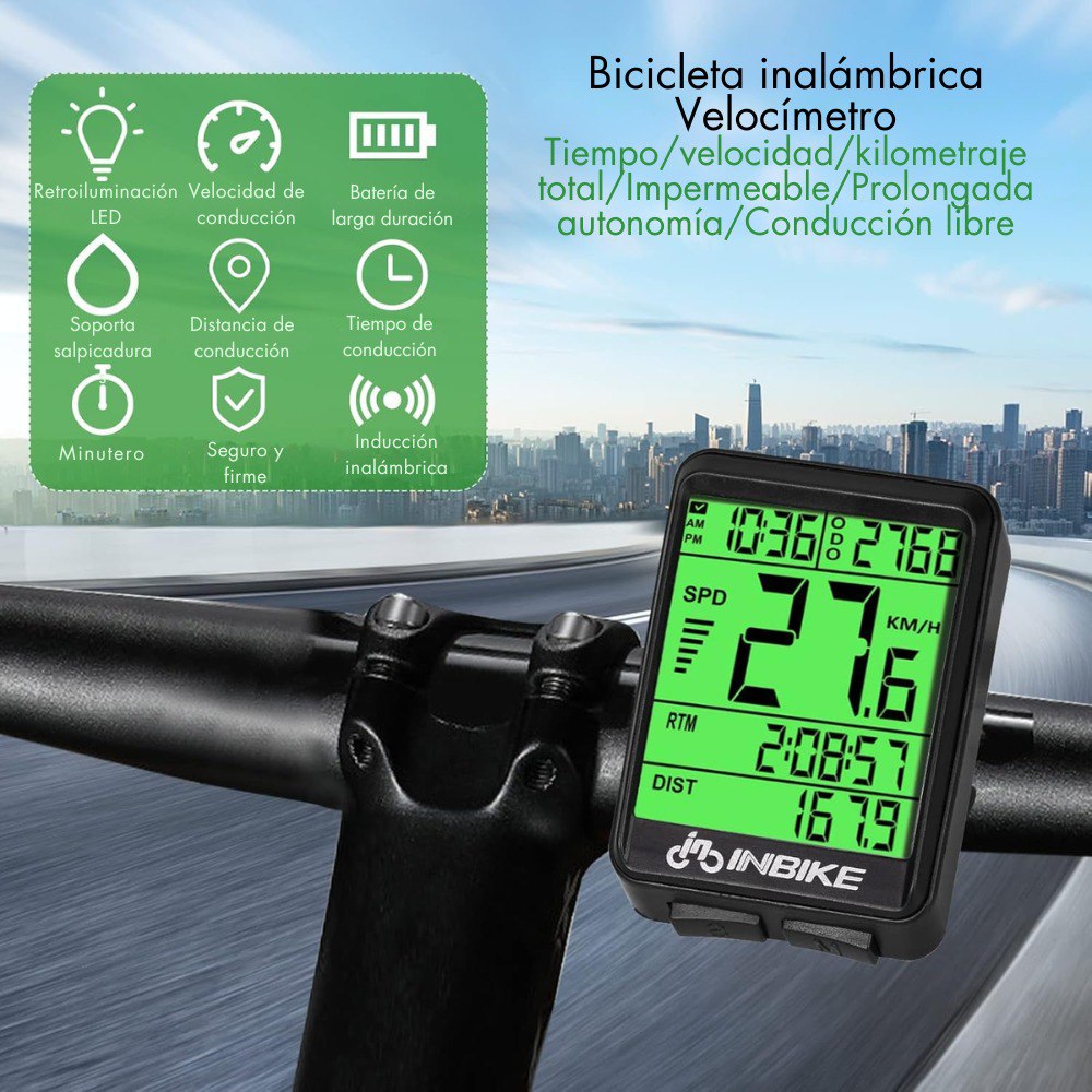 Velocimetro Medidor Velocidad Bicicleta