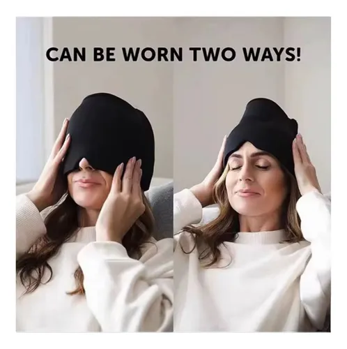 Gorro De Gel Alivia Migraña Compresa Frí