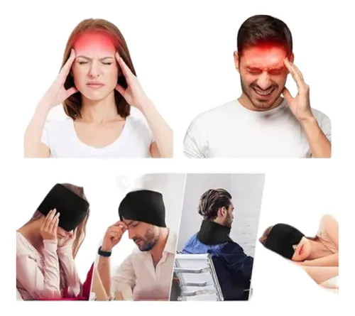 Miniatura 6 de Gorro De Gel Alivia Migraña Compresa Frí