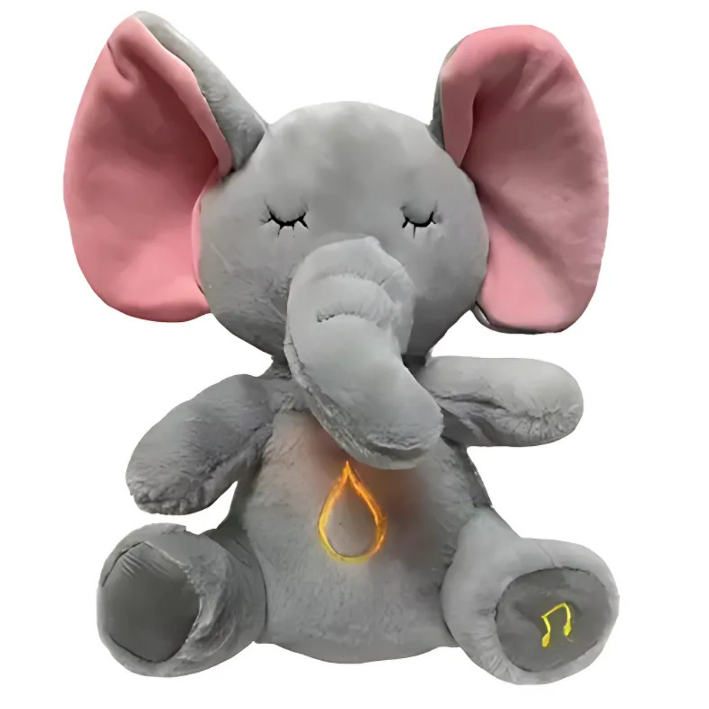 🦏 Elefante Interactivo: Respiración, Luz y Sonido para Pequeños Exploradores 🌟