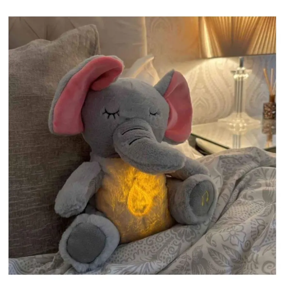 🦏 Elefante Interactivo: Respiración, Luz y Sonido para Pequeños Exploradores 🌟 2