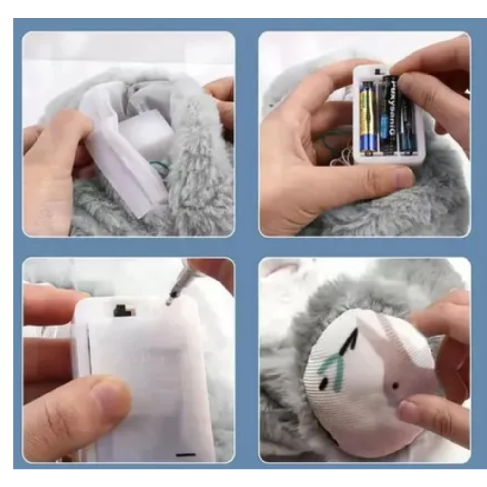 🦏 Elefante Interactivo: Respiración, Luz y Sonido para Pequeños Exploradores 🌟 3