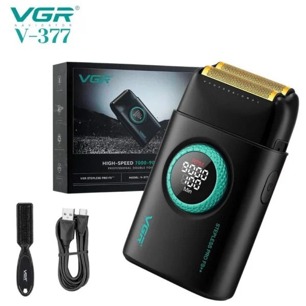 Miniatura 4 de Maquina Rasuradora Afeitar Shaver V-377