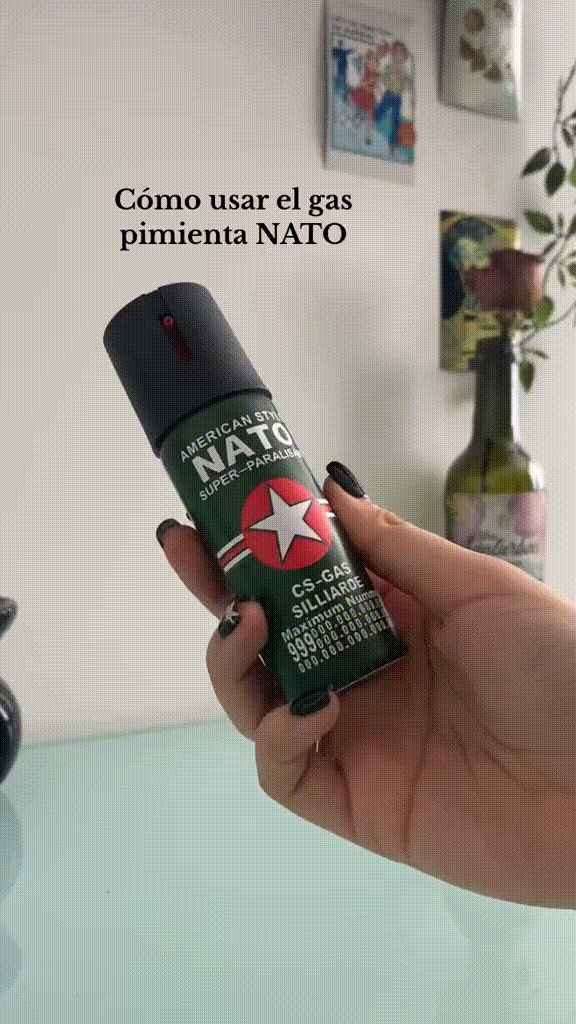 Gas Pimienta Spray NATO Alemán 40 ml