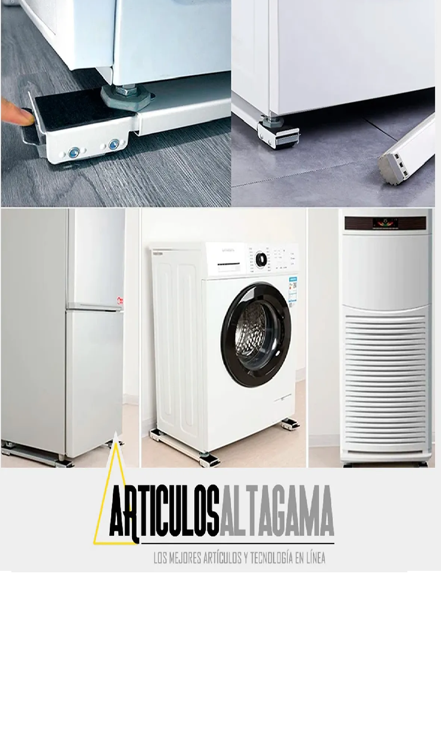 Miniatura 2 de Base Soporte Para Lavadoras Neveras