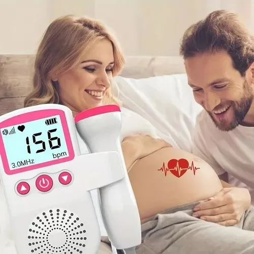 Doppler fetal audífono ritmo cardiaco
