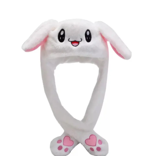 Gorro Con Orejas Moviles Infantil Luces