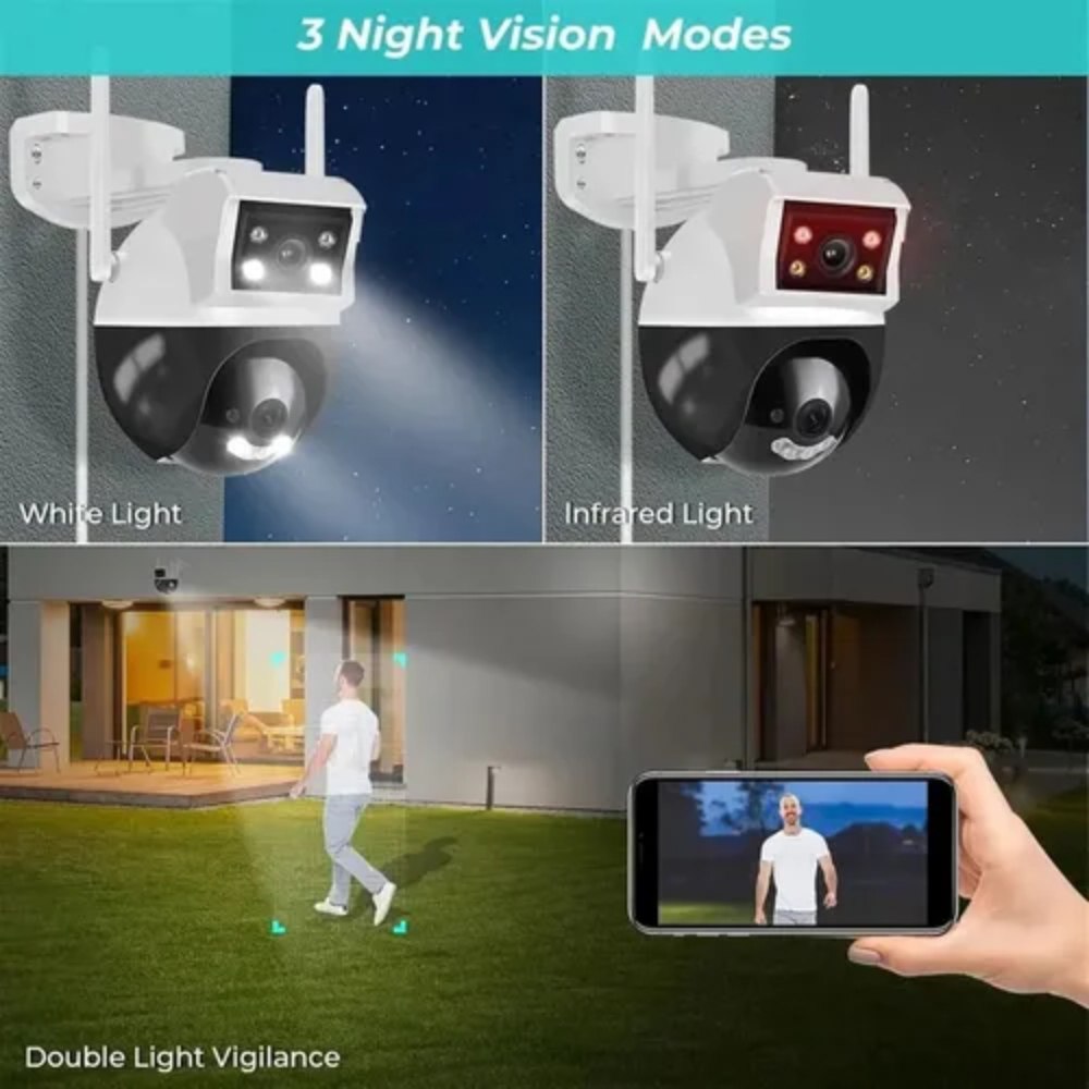 Miniatura 2 de Camara De Seguridad 2 en 1 Ip V380 2027