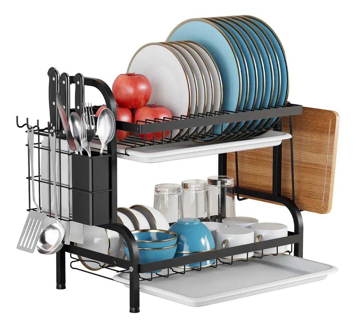 Miniatura 1 de escurridor de platos  2  niveles