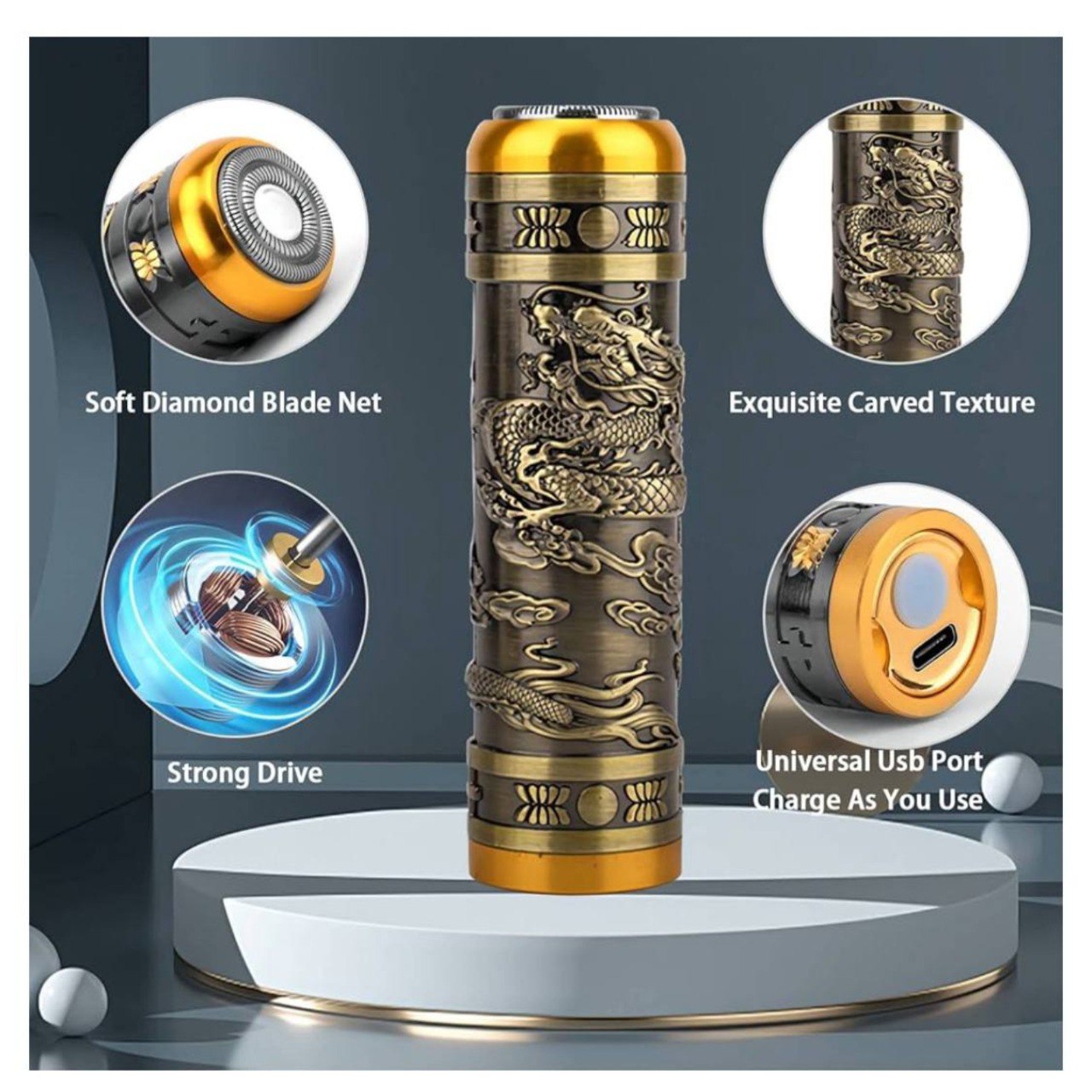 Combo Maquina De Motilar Patillera