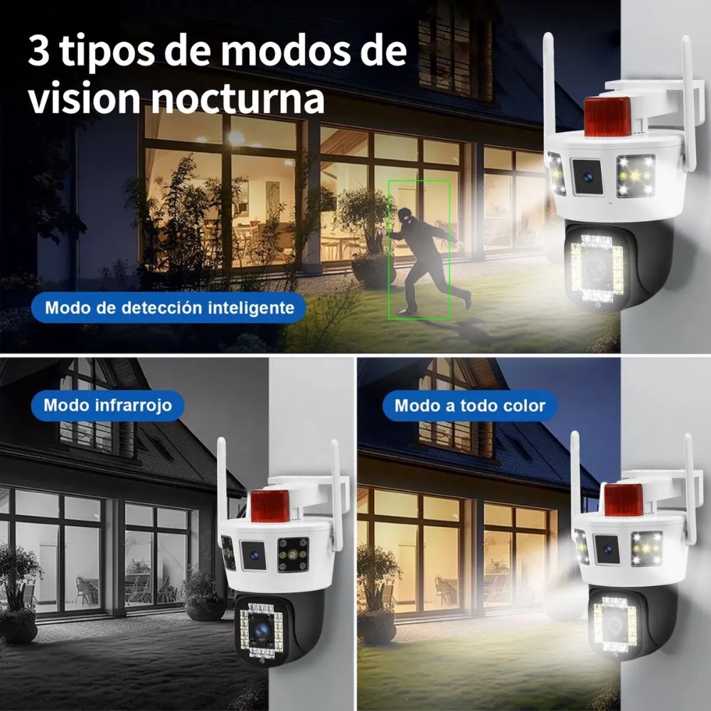 Miniatura 3 de Cámara De Seguridad Ip V380 Para Exterio