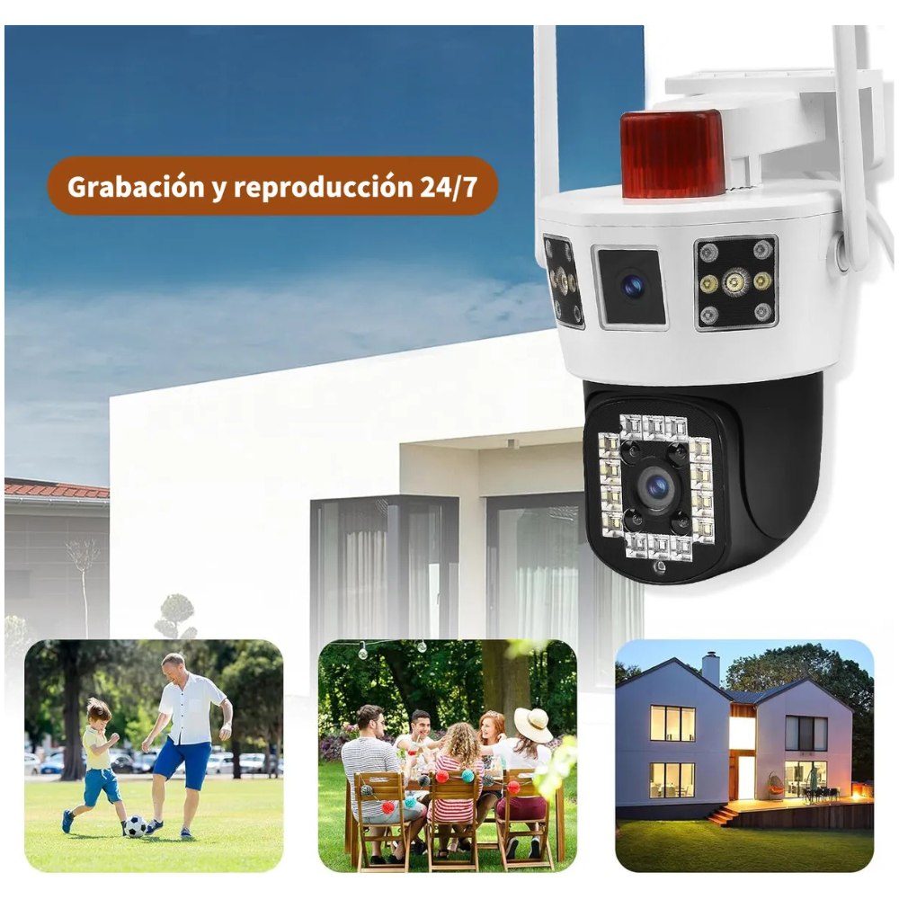 Cámara De Seguridad Ip V380 Para Exterio