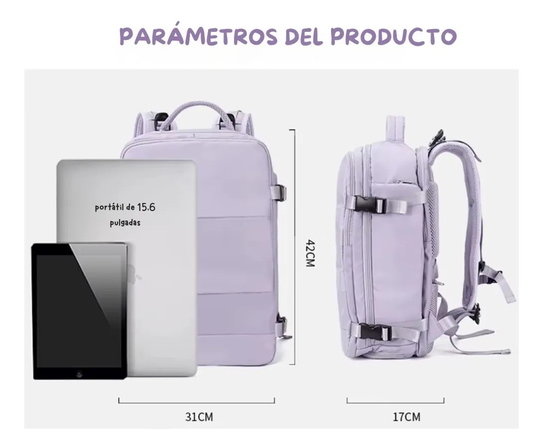 Miniatura 9 de Maleta De Mano Para Cabina Morral Viaje