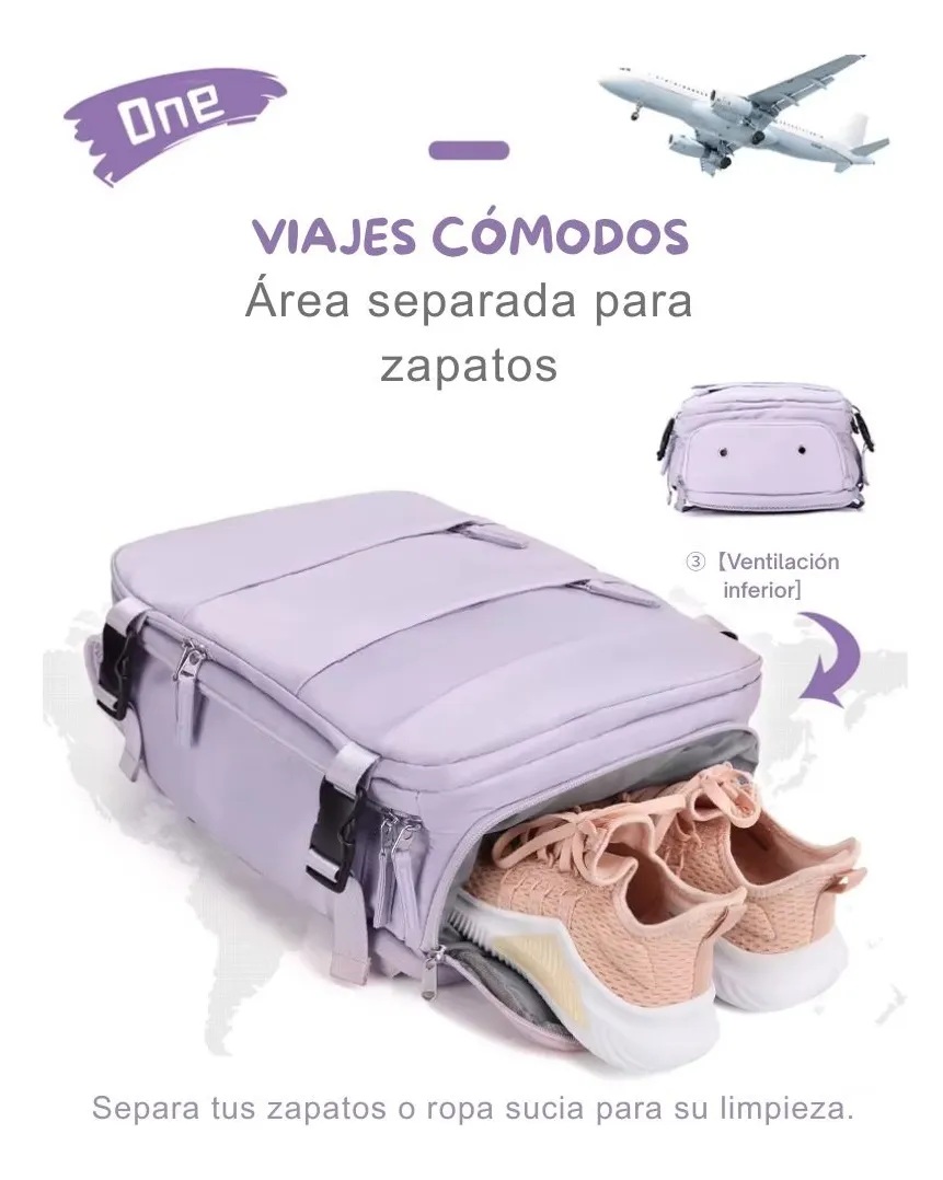 Miniatura 6 de Maleta De Mano Para Cabina Morral Viaje