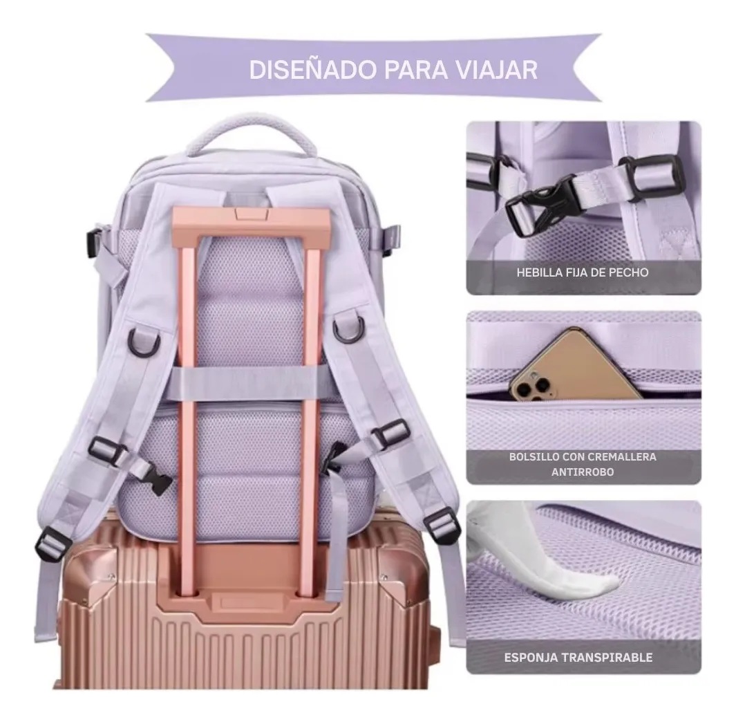 Miniatura 2 de Maleta De Mano Para Cabina Morral Viaje