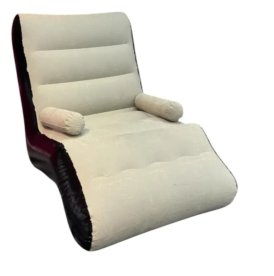 Vista 4 de Sofá Inflable Reposapiés Silla Descanso