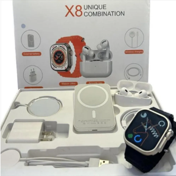 Combo Reloj Watch X8 Ultra