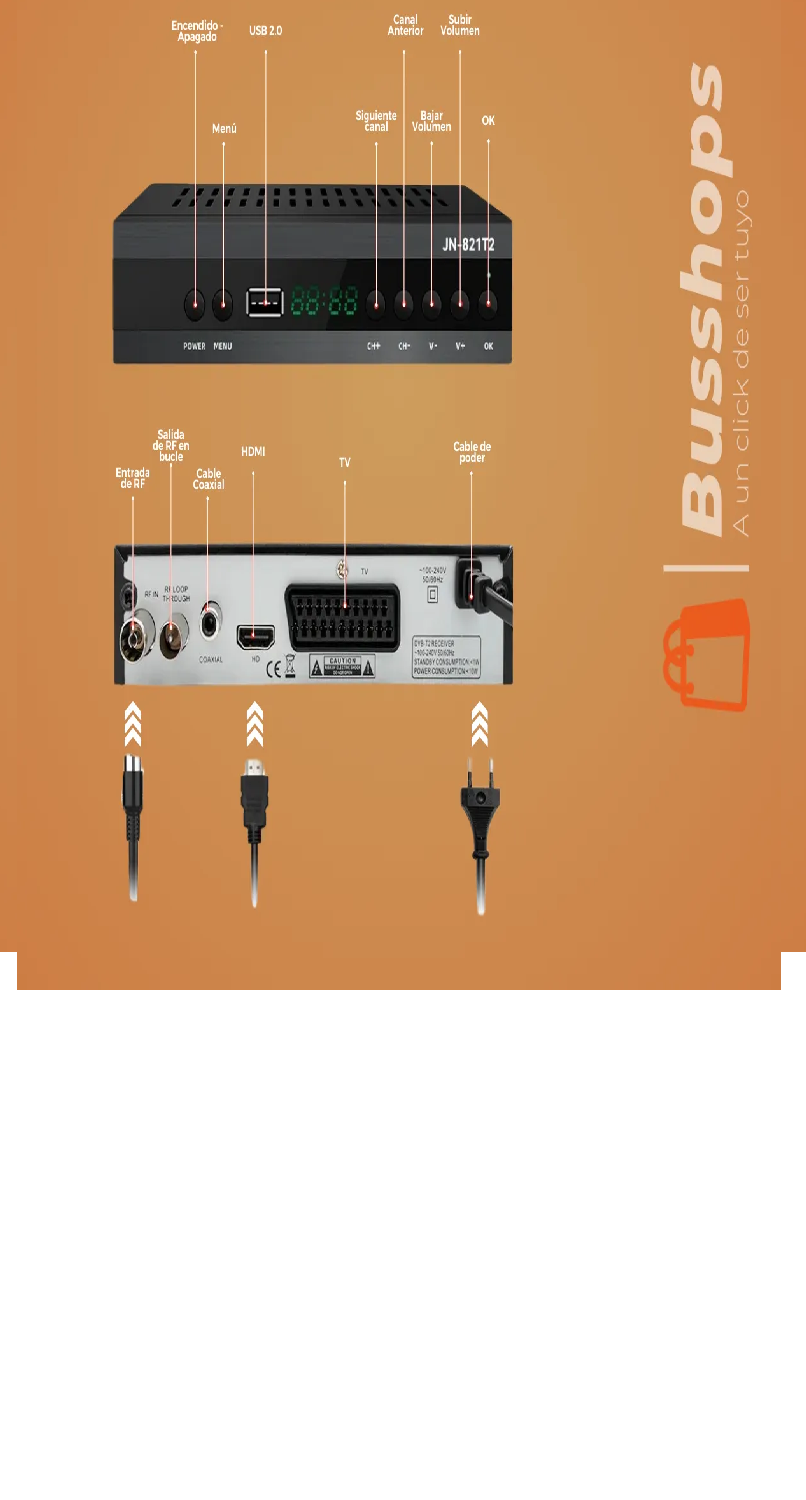 Miniatura 4 de Decodificador Tdt Receptor