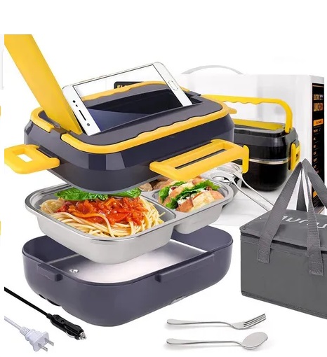 Lonchera metalica electrica