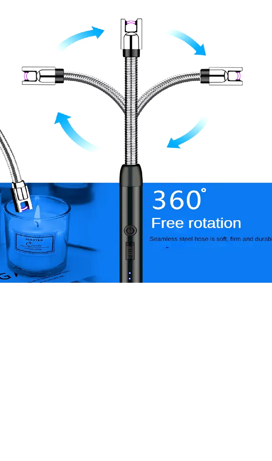 Miniatura 2 de Encendedor De Arco Eléctrico Recargable