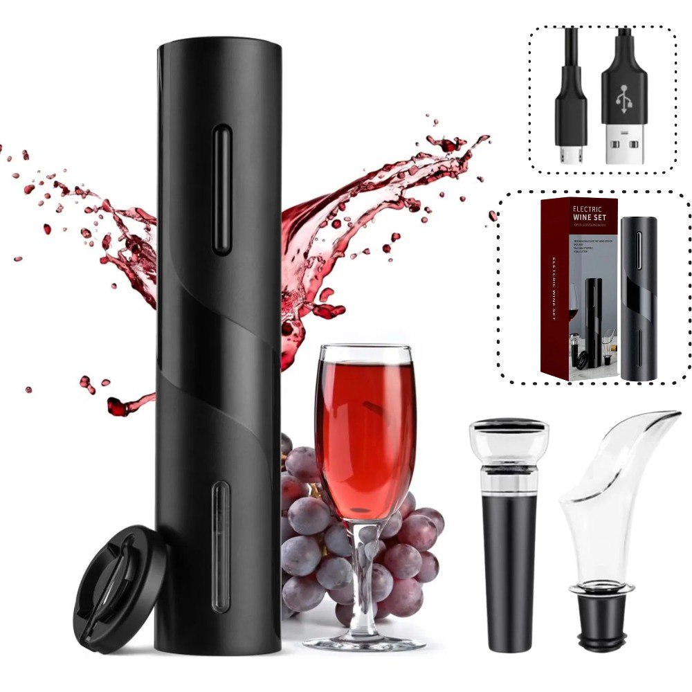 Miniatura 3 de Sacacorchos Electrico Destapador Botella