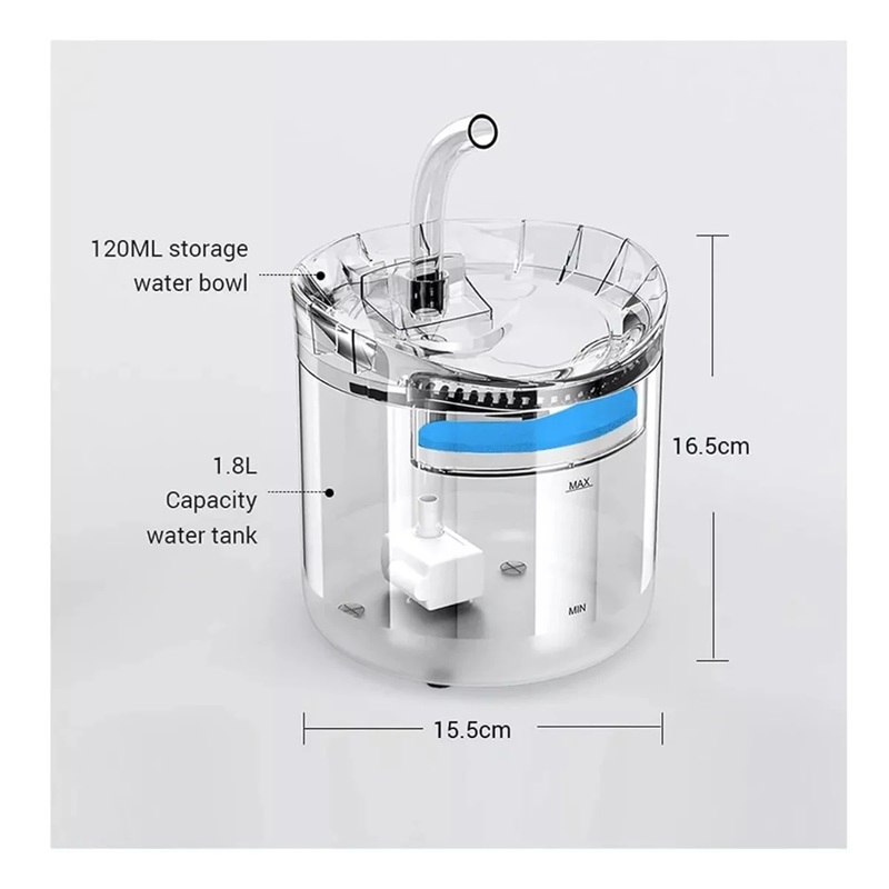 Miniatura 4 de Fuente Automática De Agua Para Mascotas