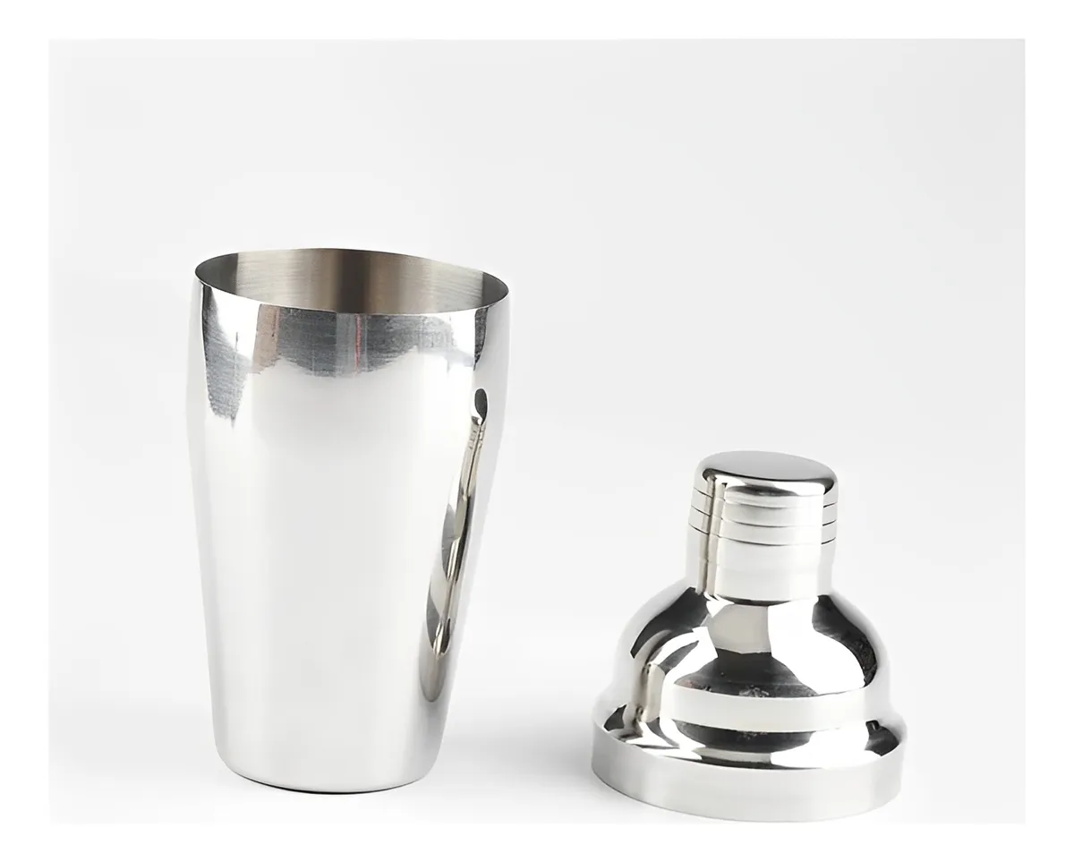 SET DE COCTELERIA ACERO 12 PCS