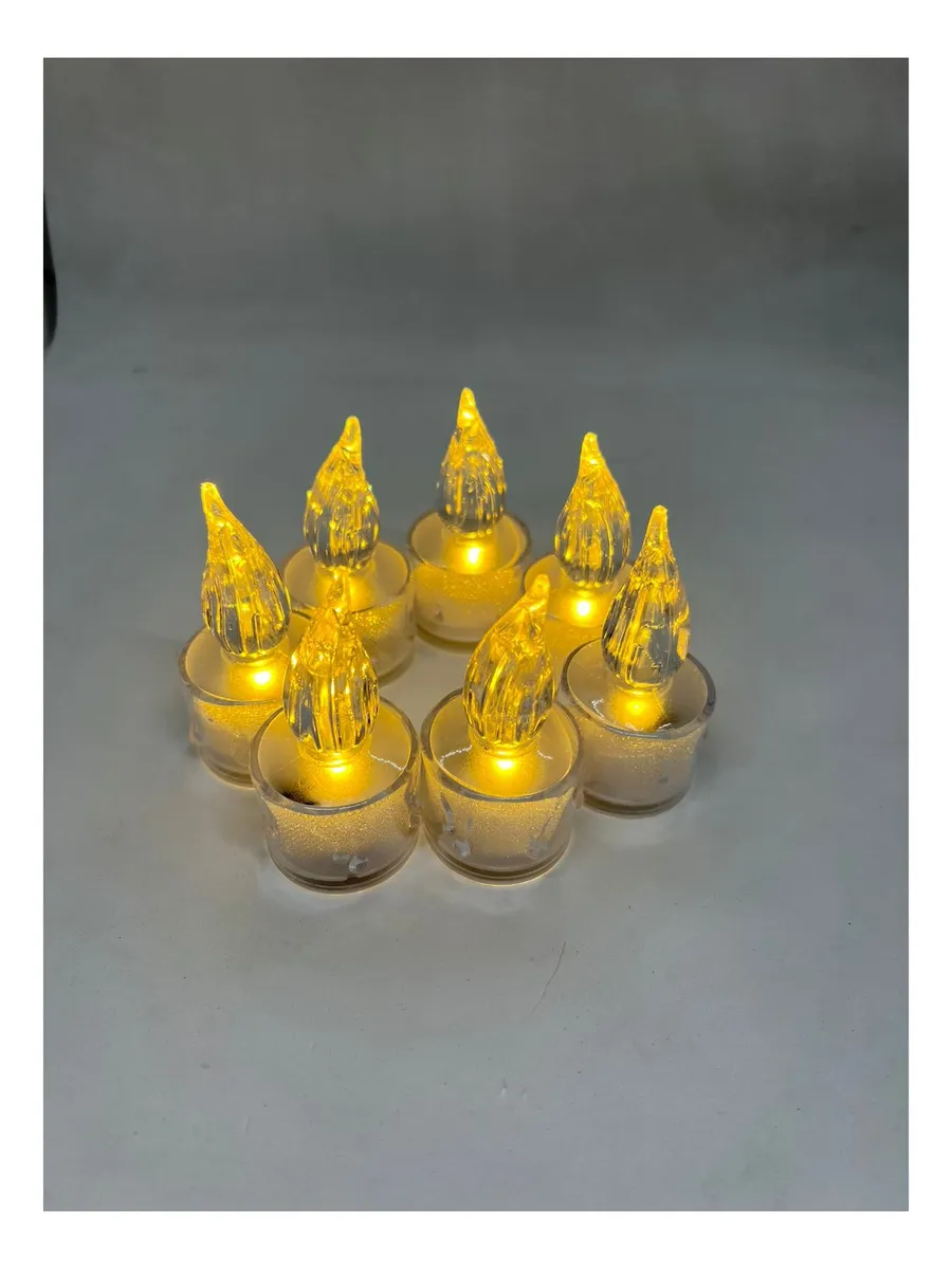 VELA LED TRANSPARENTE X 24