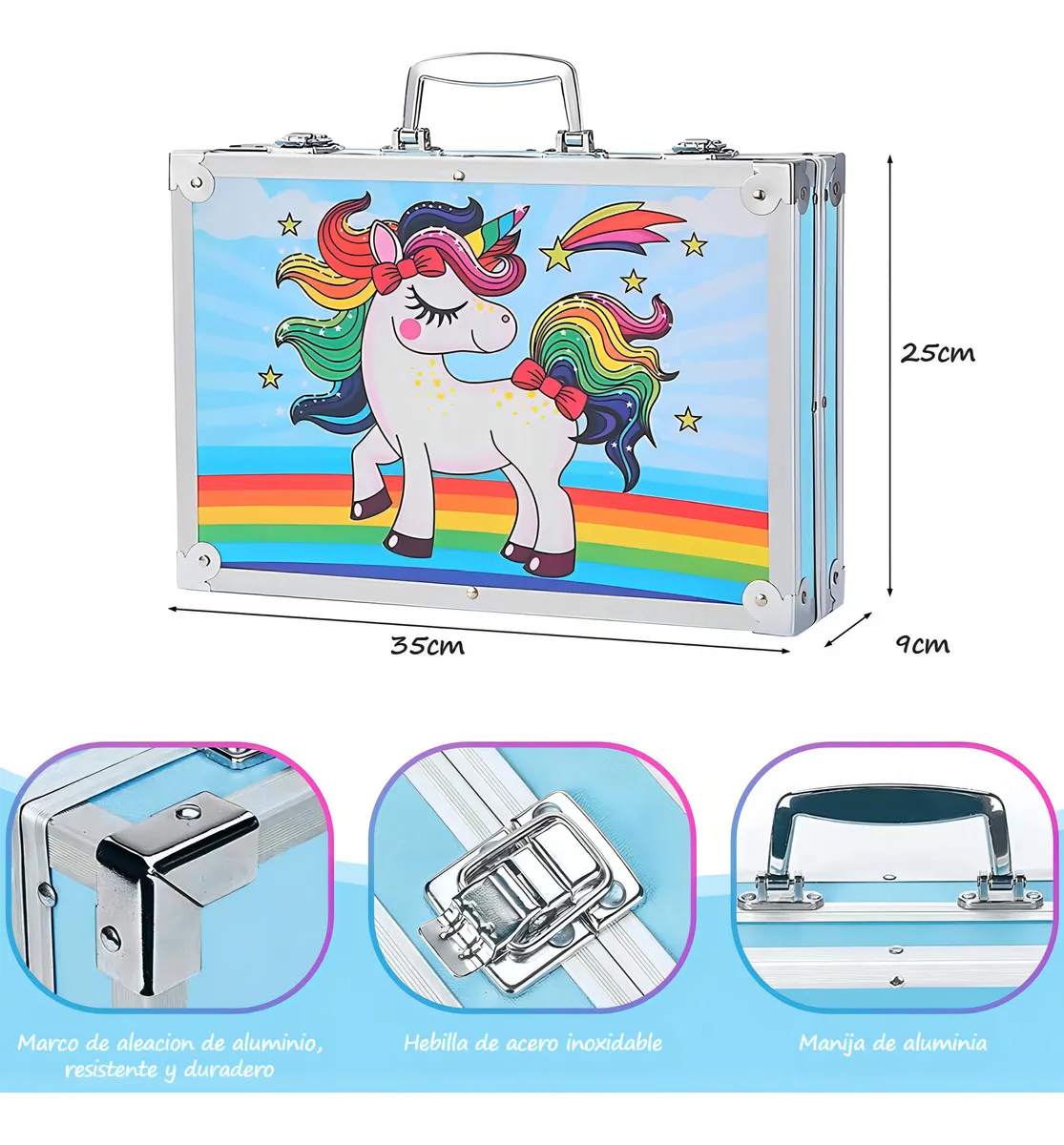 SET DE ARTE  METALICO 145PZ