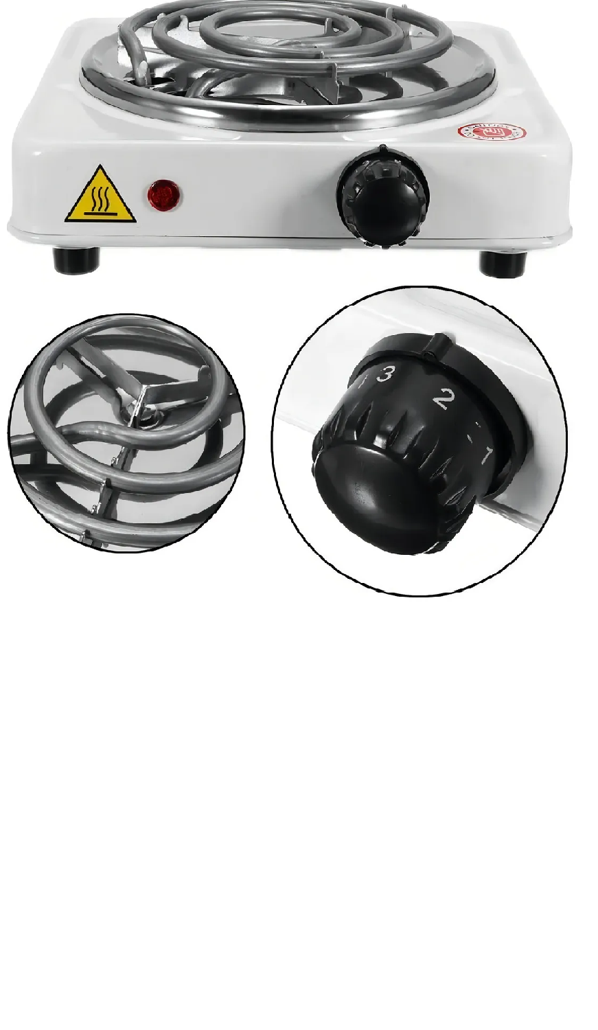 Miniatura 2 de Estufa Electrica De 1 Puesto Fogon