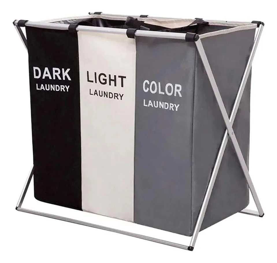 Miniatura 2 de CESTA PARA ROPA SUCIA X3