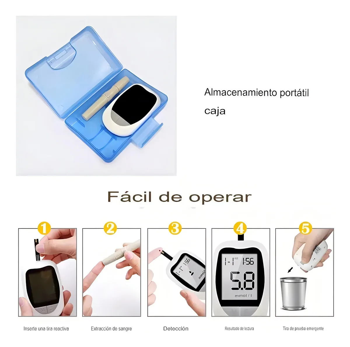 Miniatura 2 de MEDIDOR GLUCOMETRO