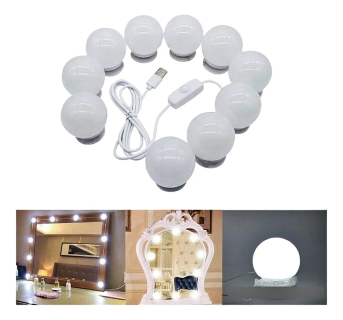 Miniatura 2 de SET DE BOMBILLOS PARA TOCADOR