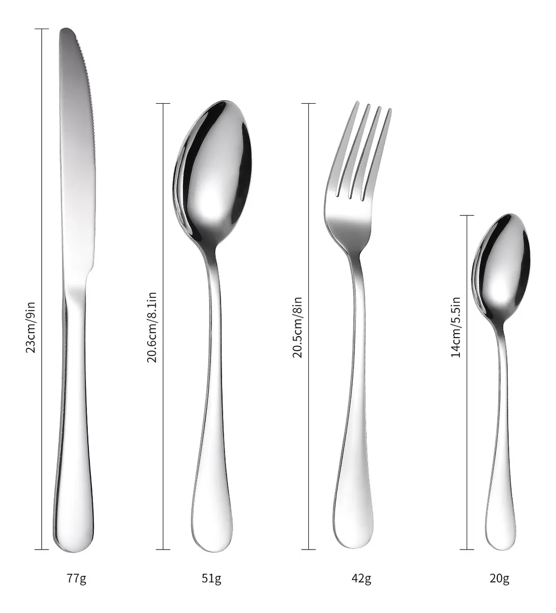 Miniatura 4 de JUEGO DE CUBIERTOS CUTLERY 24 PIEZAS