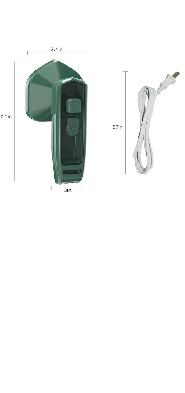 Miniatura 3 de Plancha Para Ropa Mini Viajera Portátil