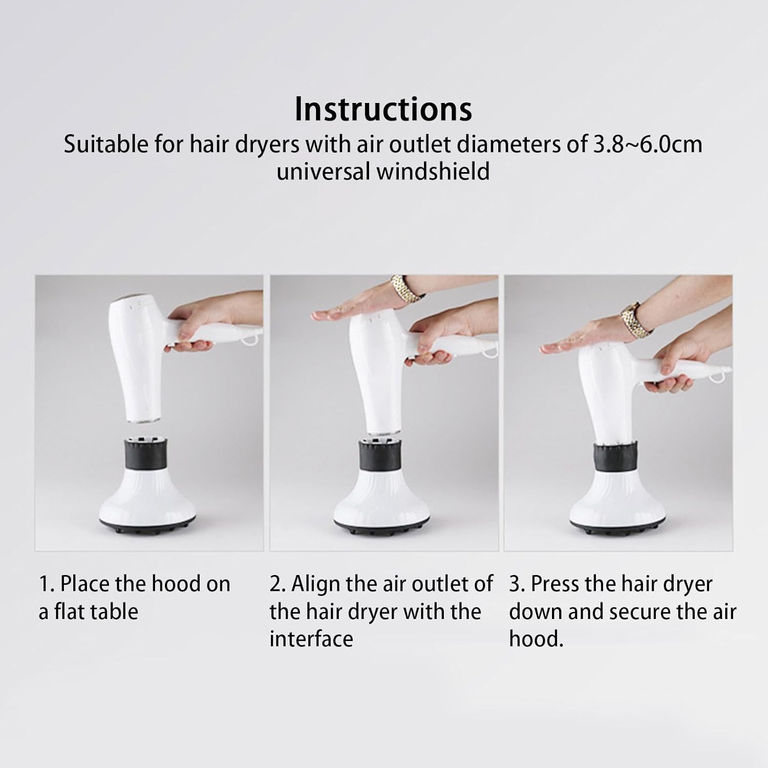 Difusor Universal Para Cabello Rizado