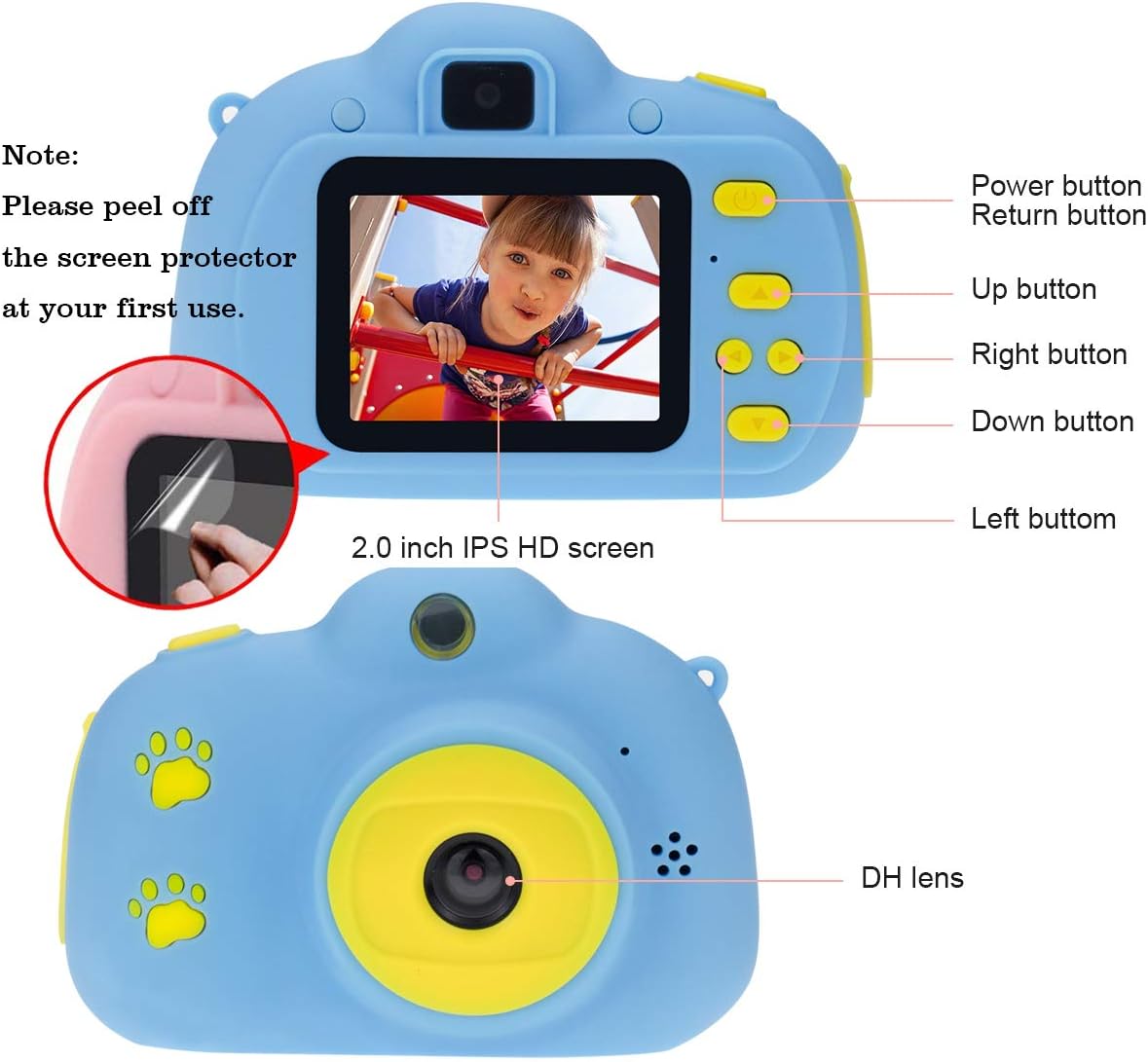 Miniatura 2 de Cámara Digital Infantil con Pantalla