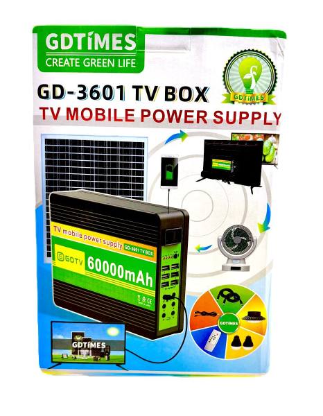 Bateria solar estacion poder 12v GD3601