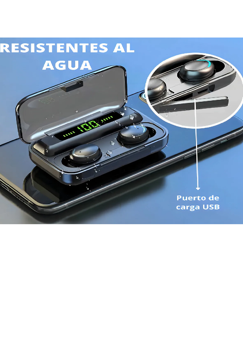 Audifonos Inalambricos Bluetooth Tactil