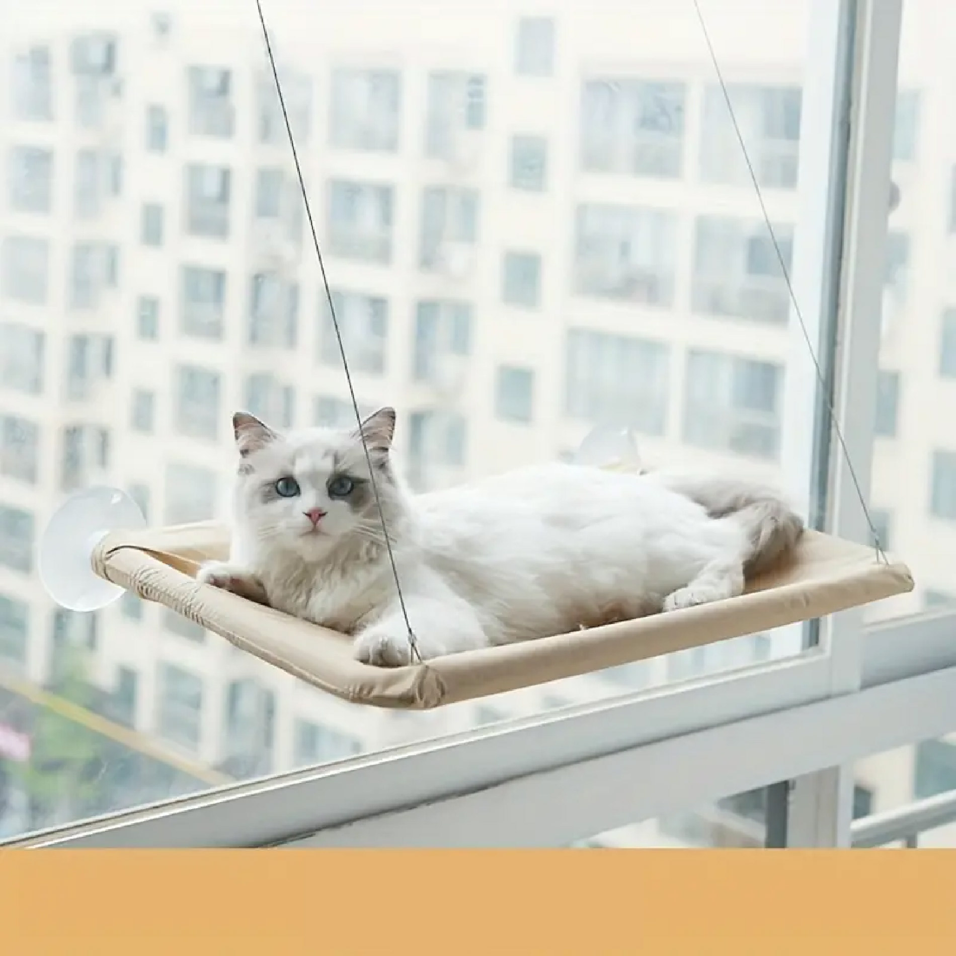 Miniatura 6 de Cama Hamaca Colgante Ventana Para Gatos